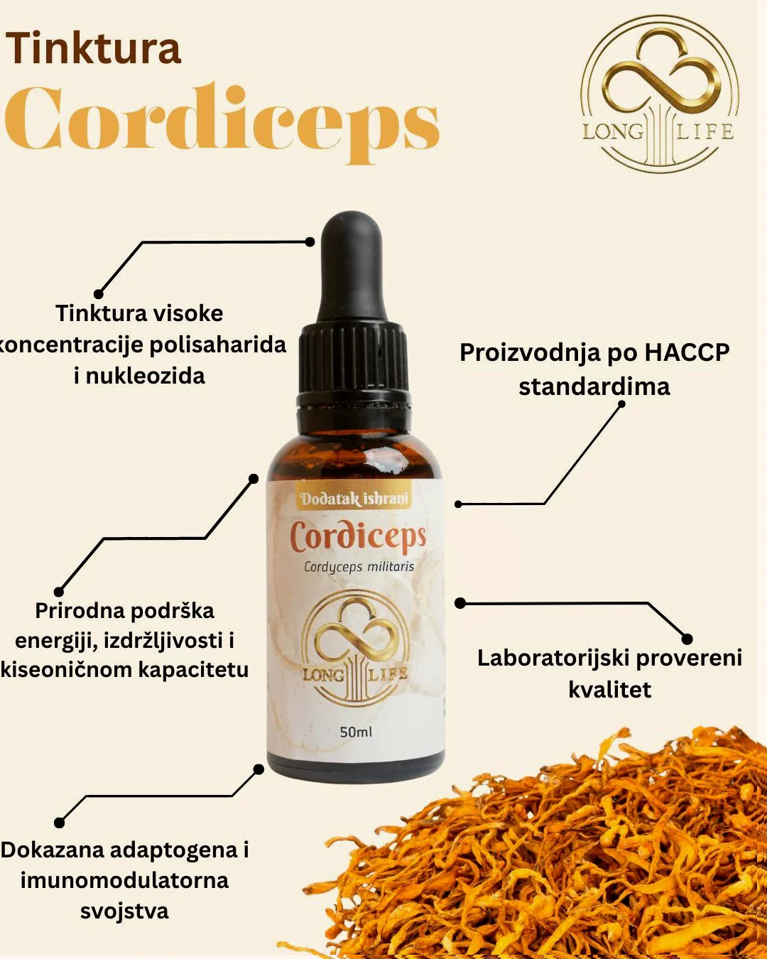 Kordiceps Tinktura slika 1