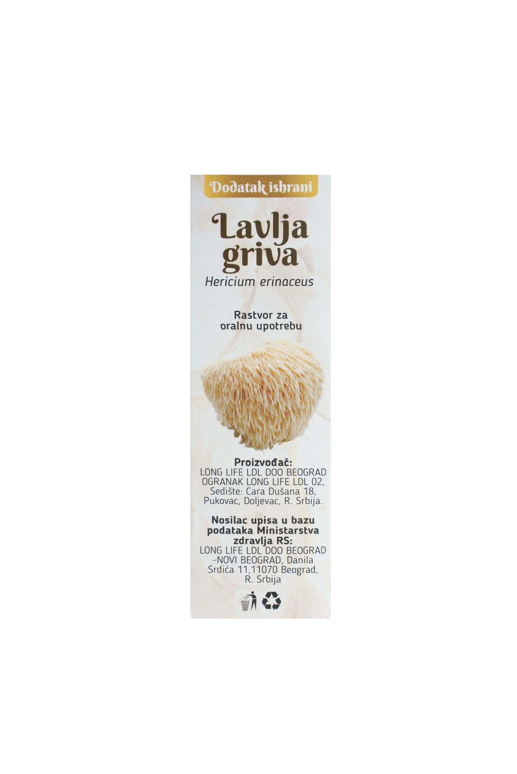 Lavlja Griva Tinktura slika 5